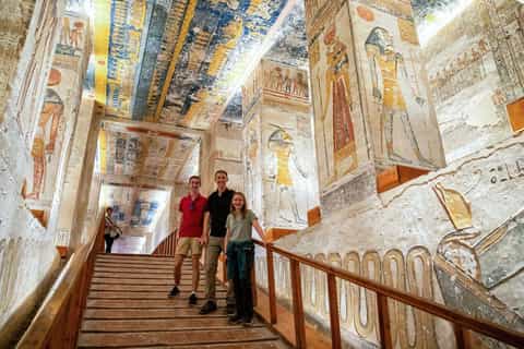 From Hurgada: Full-Day Small-Group Luxor Tour with Lunch