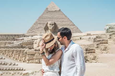 Cairo: Private Half-Day Giza Pyramids and Sphinx Tour