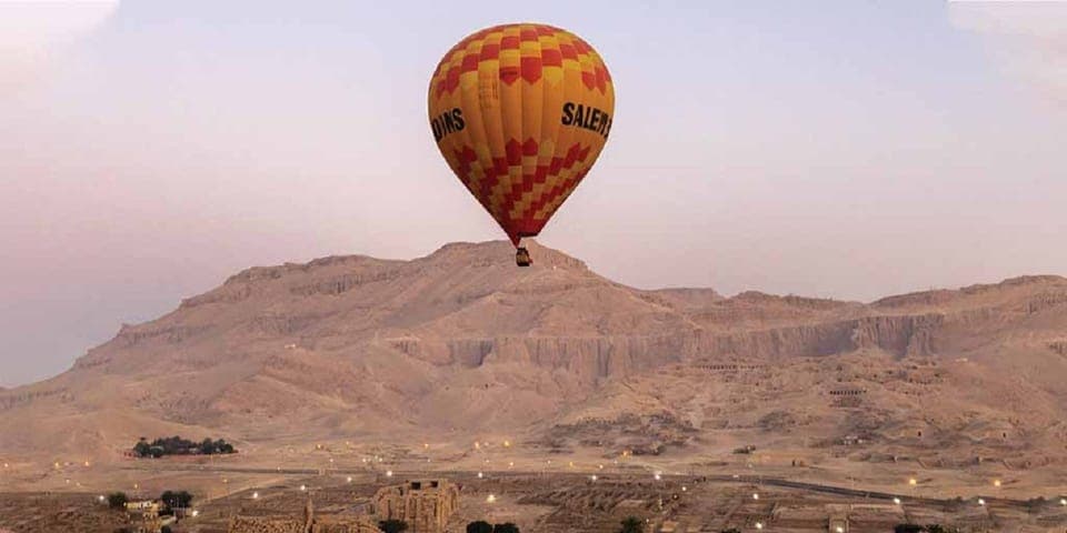 Marsa Alam: 4 Days Nile cruise to Aswan with hot air balloon