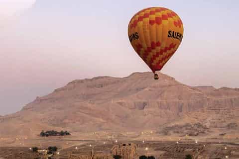 Marsa Alam: 4 Days Nile cruise to Aswan with hot air balloon