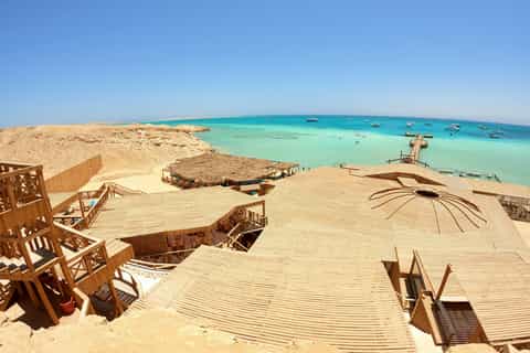Hurghada: Royal Orange Bay with Massage, Snorkeling & Lunch