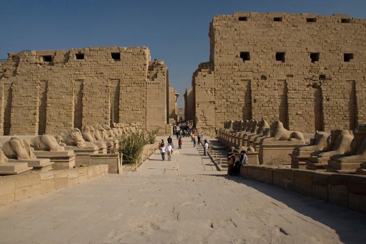 West and Karnak temple from Safaga port