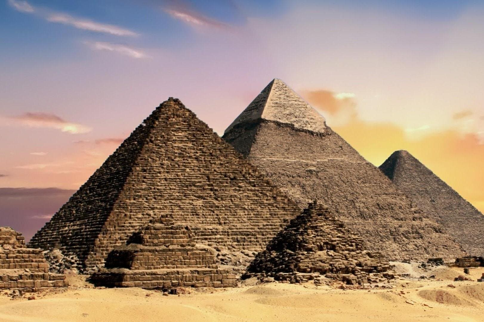 Day tour to Giza Pyramids, Memphis and Sakkara