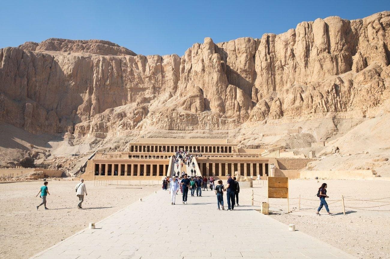 West Bank Tour Kings Valley, Hatshepsut Temple, Colossi of Memnon