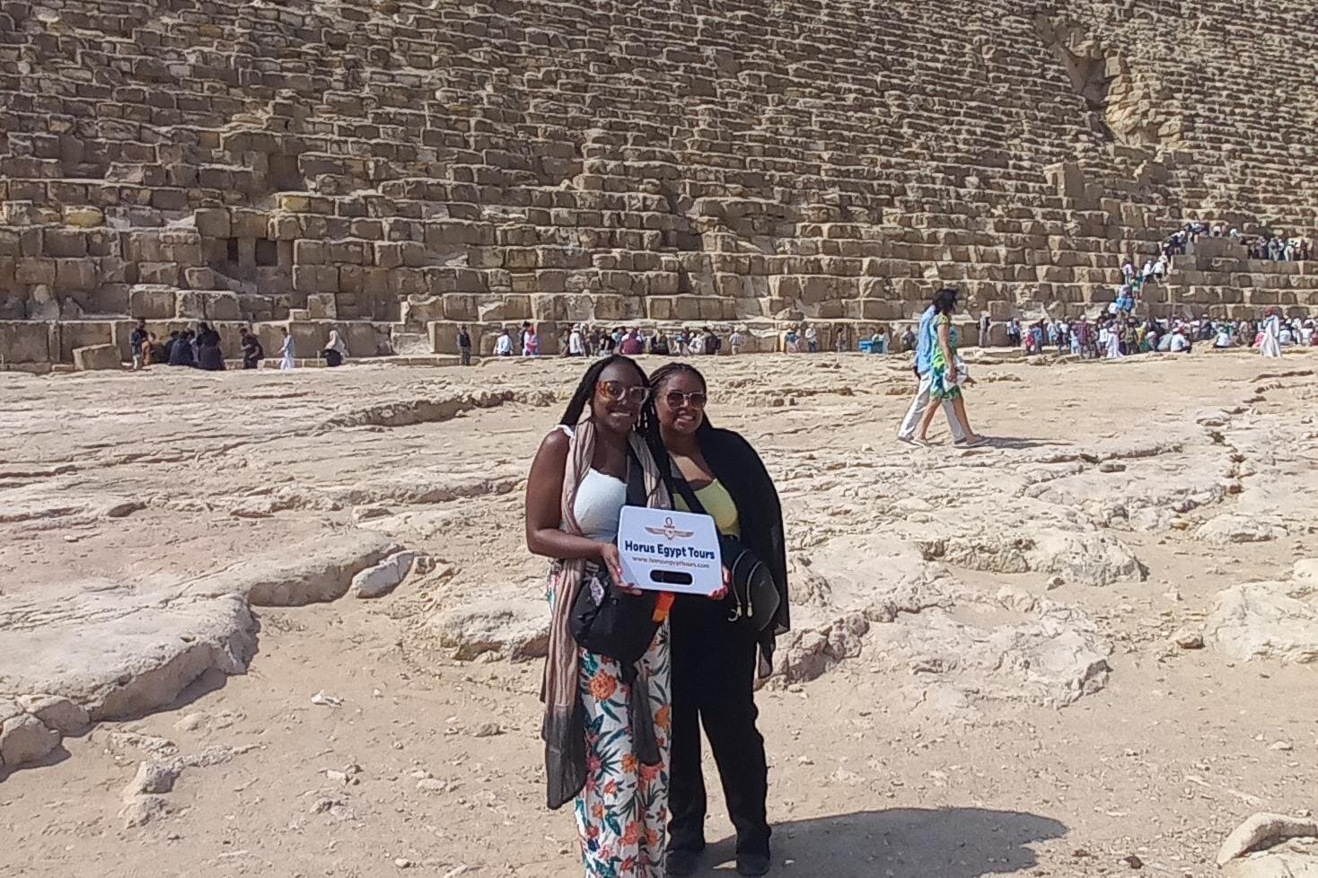 VIP -Pyramids,Memphis،Sakkara,Camel,ATV،Pyramid inside&Lunch