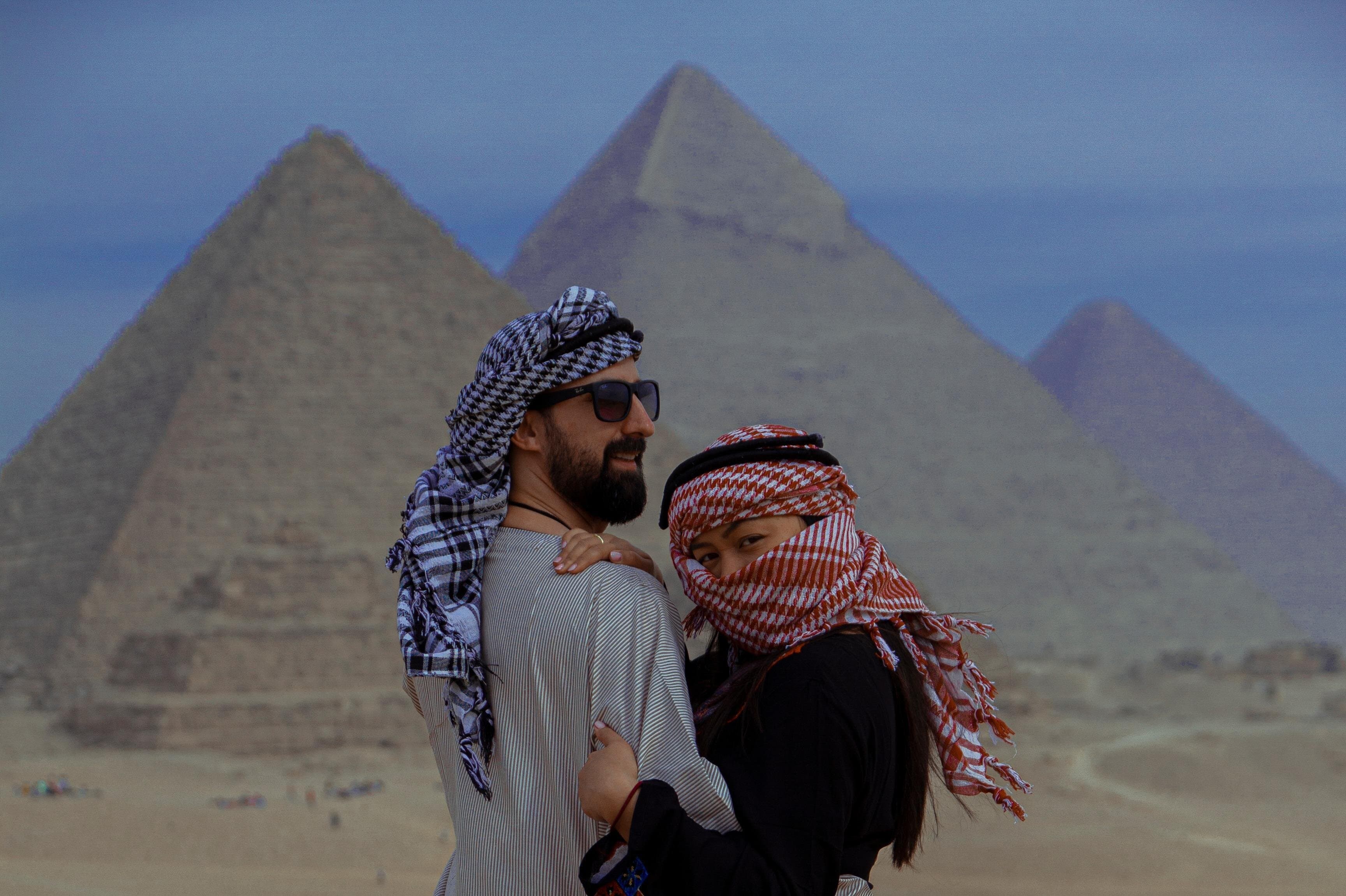 Day Tour To Giza Pyramids Memphis City Dahshur And Saqqara Pyramids