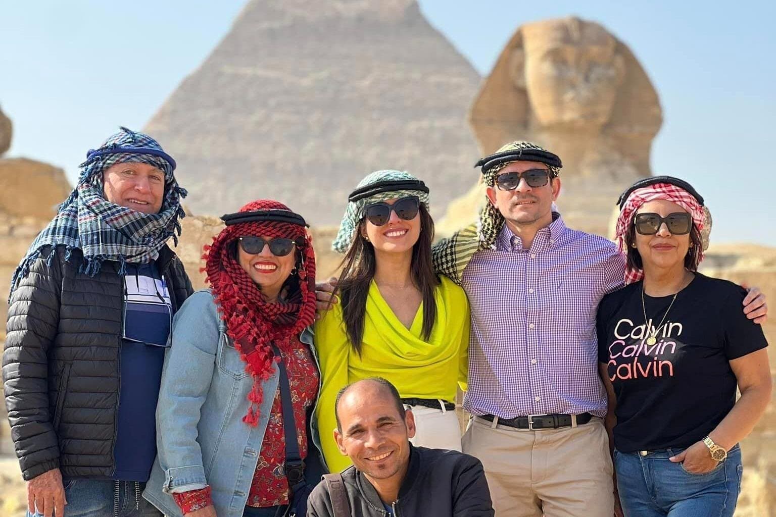 Full Day Tour at Giza, Saqqara and Dahshur Pyramid in Egypt