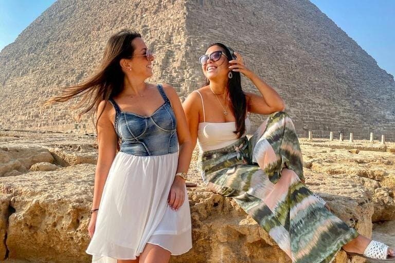Giza Pyramids, Grand Egyptian Museum and old Bazaar Day Tour