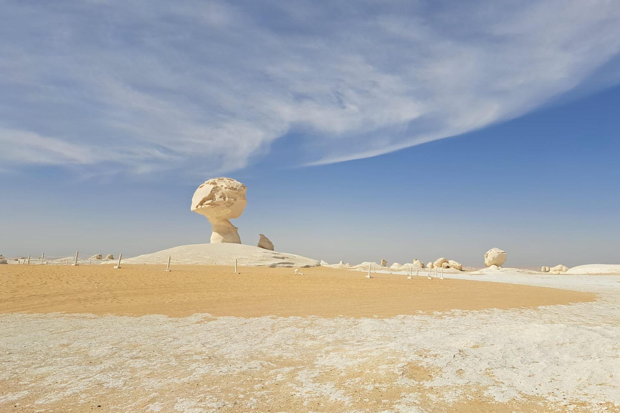2 days from Luxor to the White and Black Desert and back to Cairo