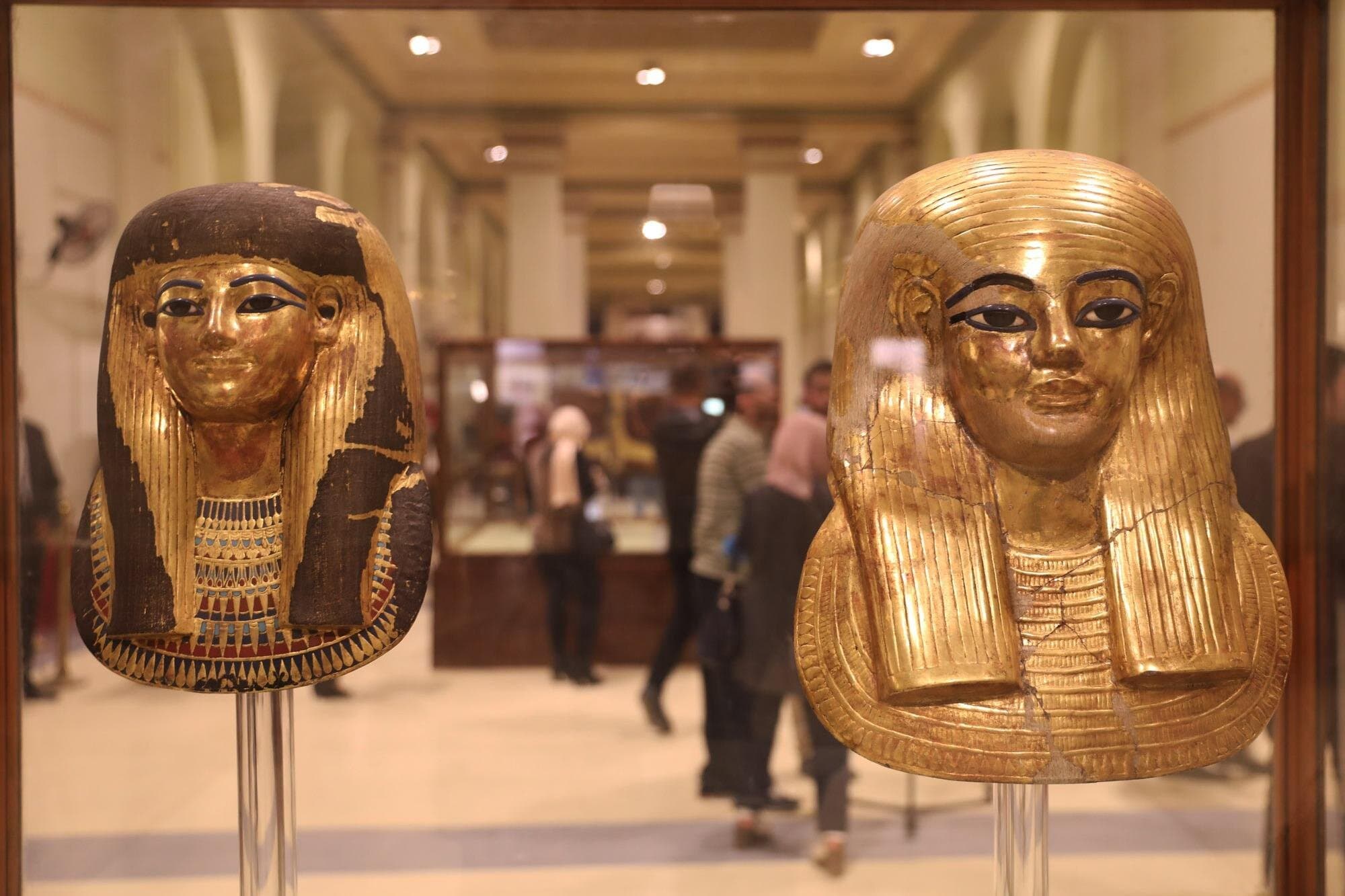 Old Egyptian Museum Include Masks of Yuya and Thuya Half Day Tour