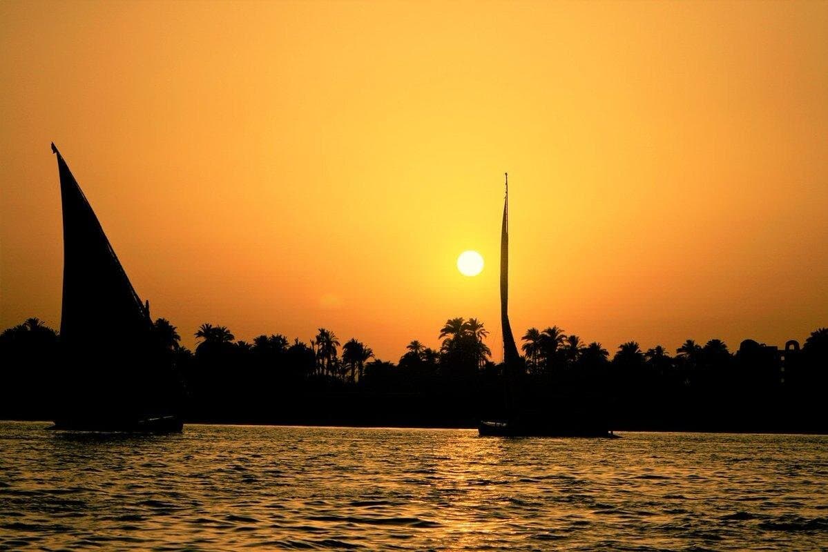 Enjoy Sunset Felucca Ride and Shopping of Luxor