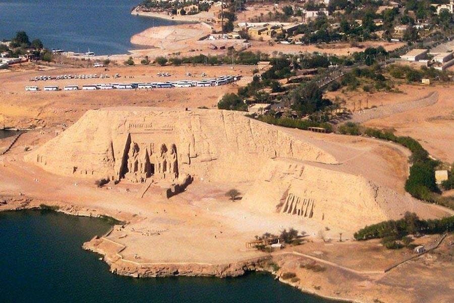 Explore Abu Simbel Temple on Sharing full day trip.