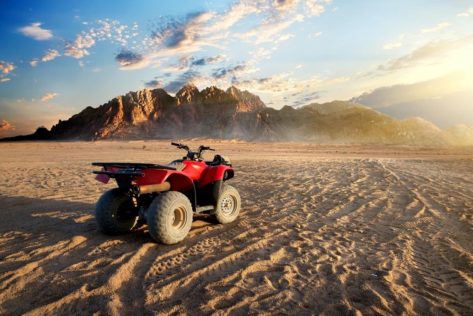 ATV Quad Safari & Camel Ride at Bedouin village from Hurghada
