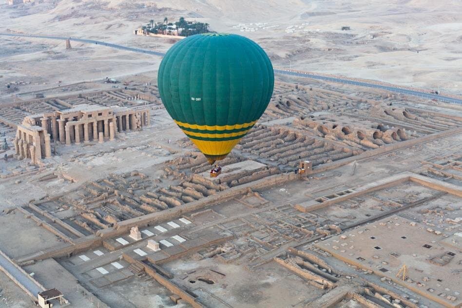Luxor Hot-air Balloon, Kings Valley, Hatshepsut, Memnon, (Al)