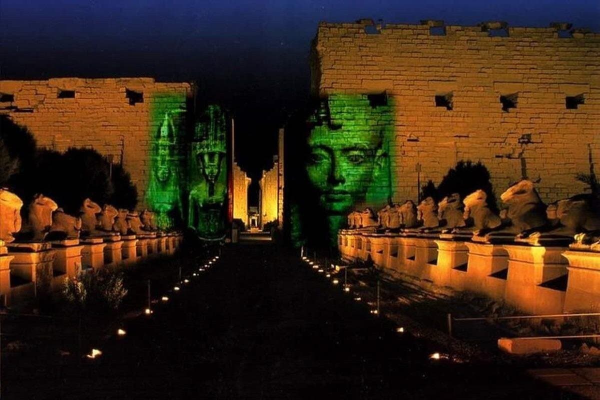 Sound and Light Show at Karnak Temple