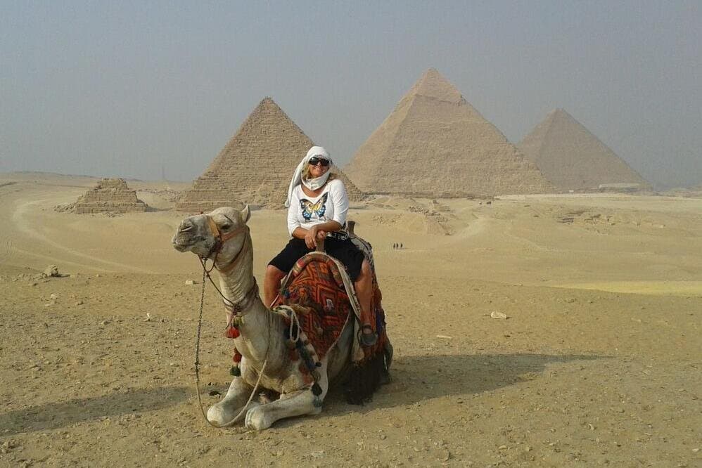 Giza Pyramids, Sphinx, Valley temple private guided tour