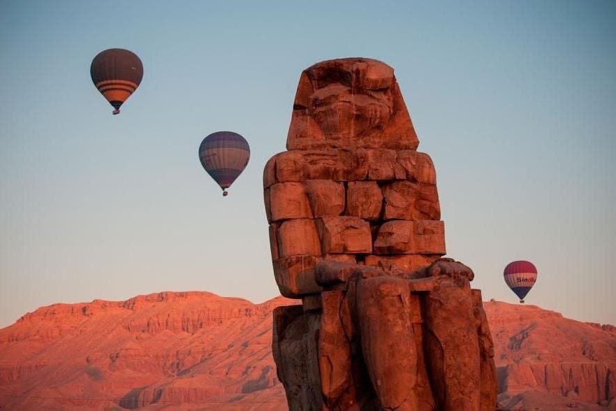 Unique Sunrise Balloon Rides in Luxor