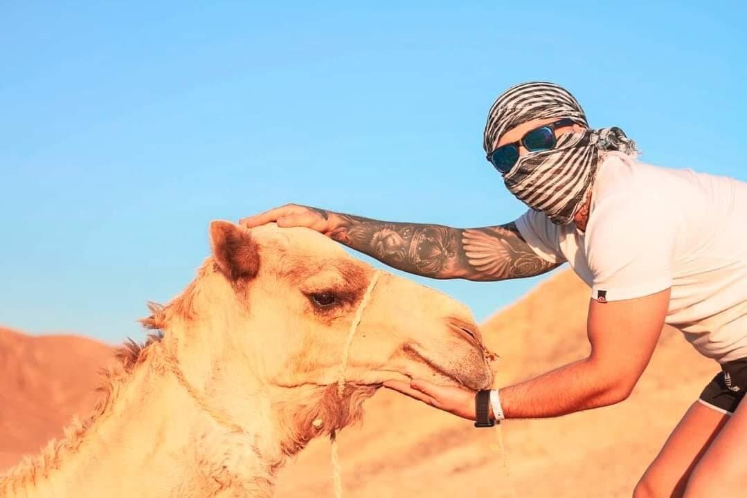 Hurghada Sunset Desert Safari by Quad Runner and Camel Ride