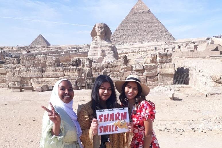 Amazing Cairo Day Tour by plane from Sharm El Sheikh