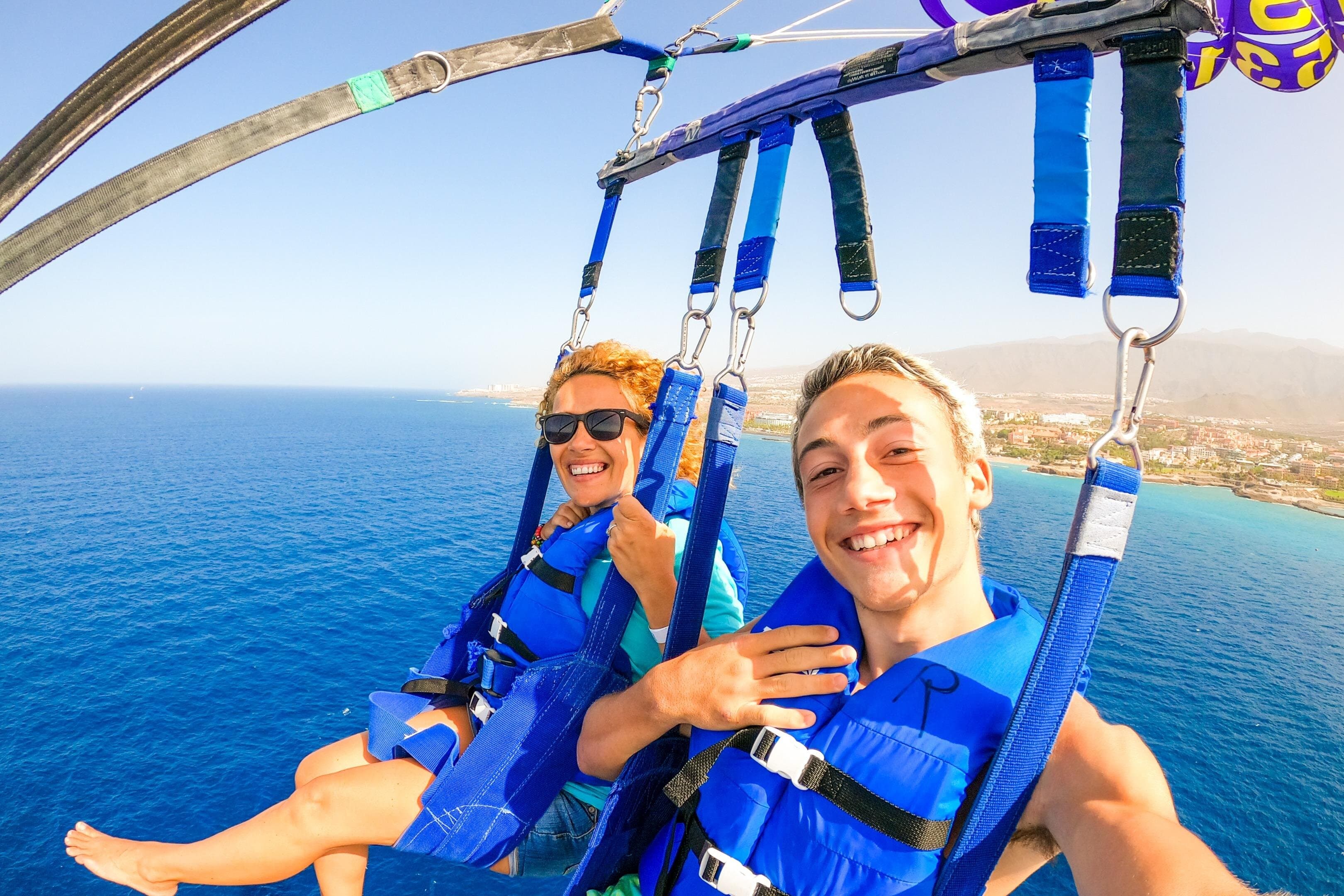 Parasailing over the Bay — Sharm El Sheikh