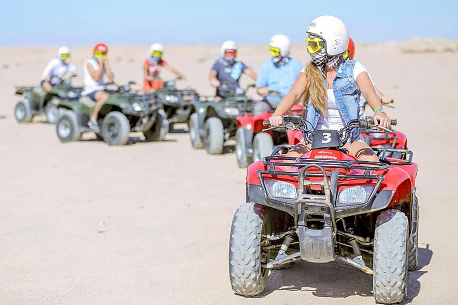 Marsa Alam: 3-hour desert Safari experience with the ATV quad & camel ride
