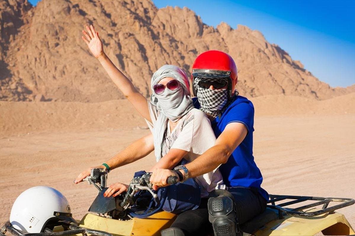 Sunset By Bike Quad, Camel Ride Bedouin Dinner in Marsa Alam