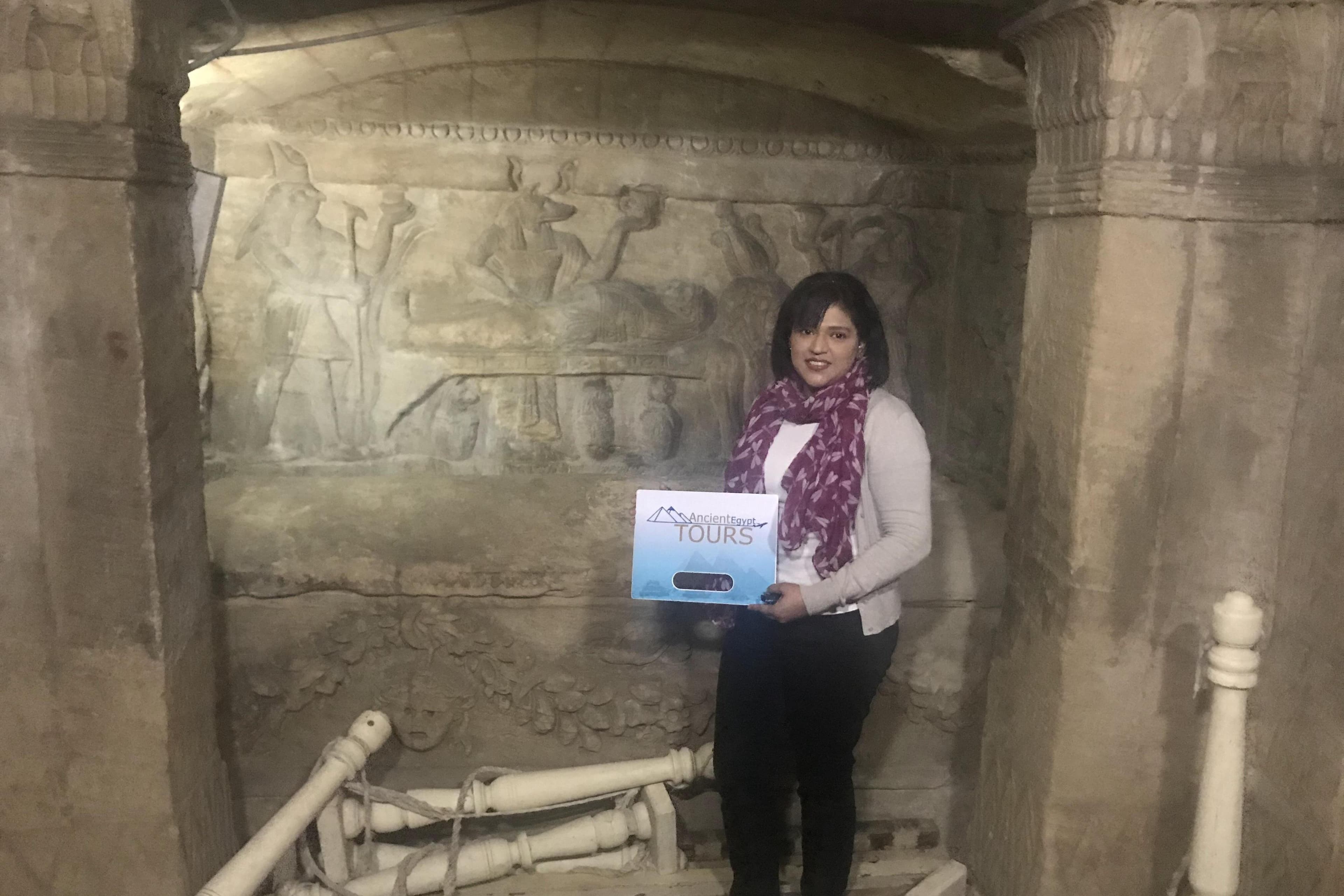 Alexandria Day Tour National Museum & Roman Theater & Catacomb Guide & Lunch Inc