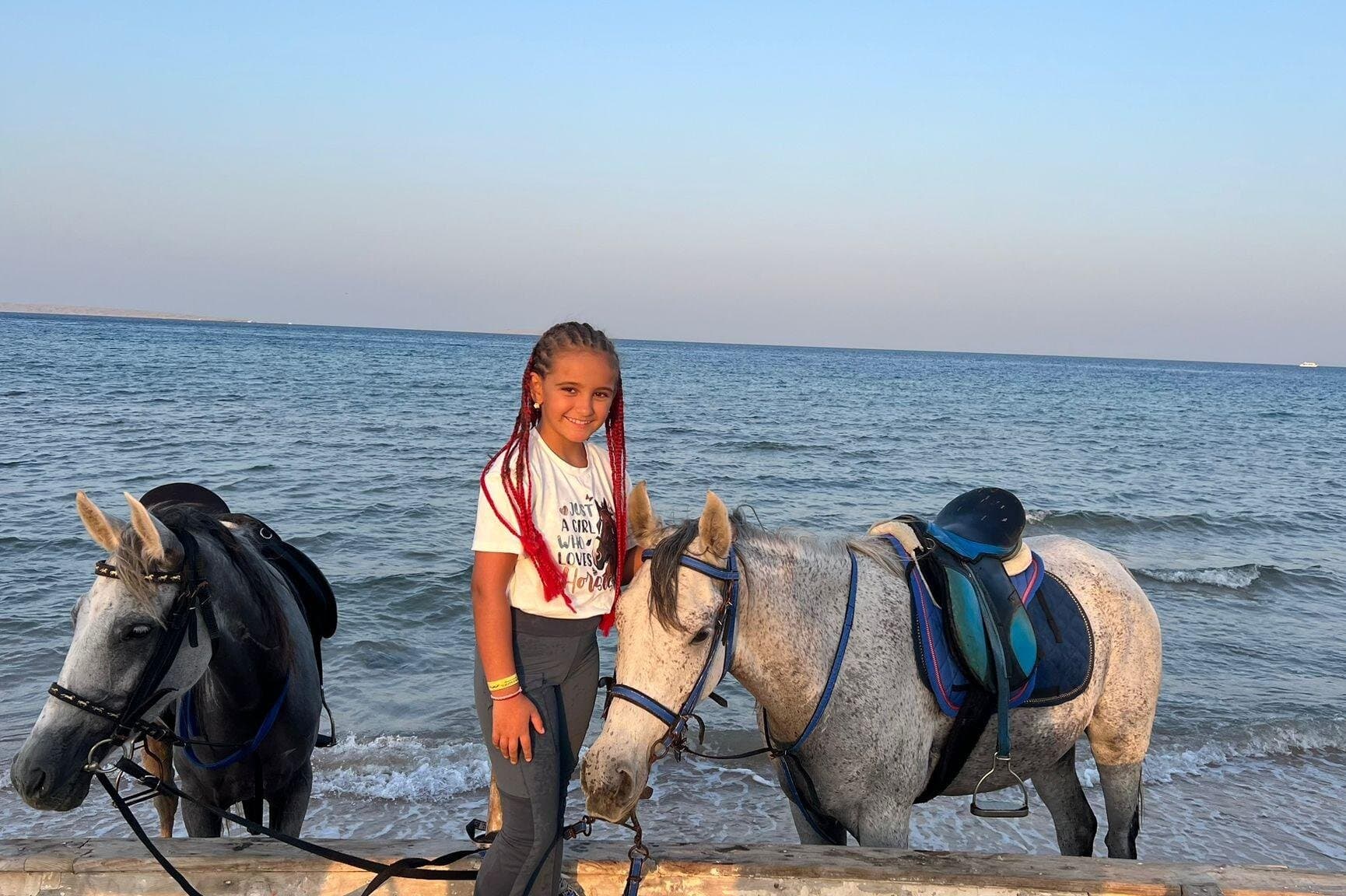 2 Hours Horse Riding along Hurghada's Beach and Desert.