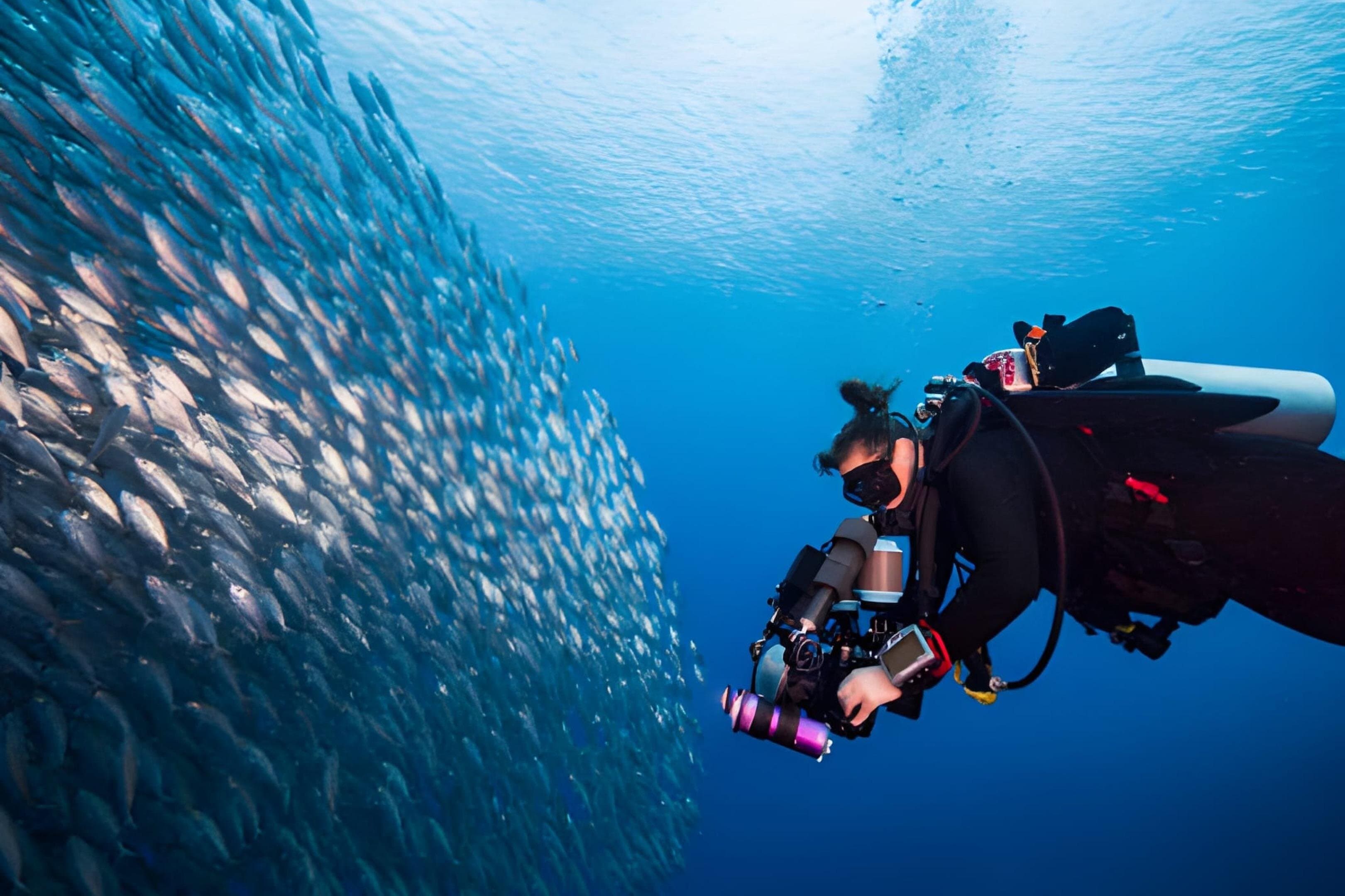 Scuba Diving Full Day Boat Trip W/Lunch & Transfer from Hurghada