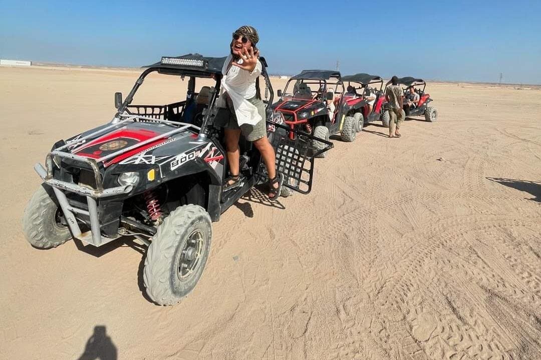 Hurghada Quad Bike Safari: 3-Hour Desert & Camel Ride