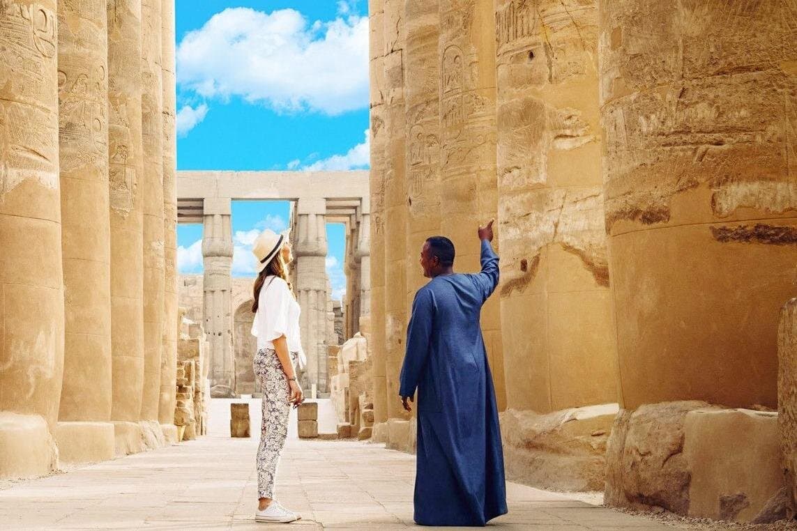 From Hurghada: Day Tour to Luxor With Habu Temple Kings Valley