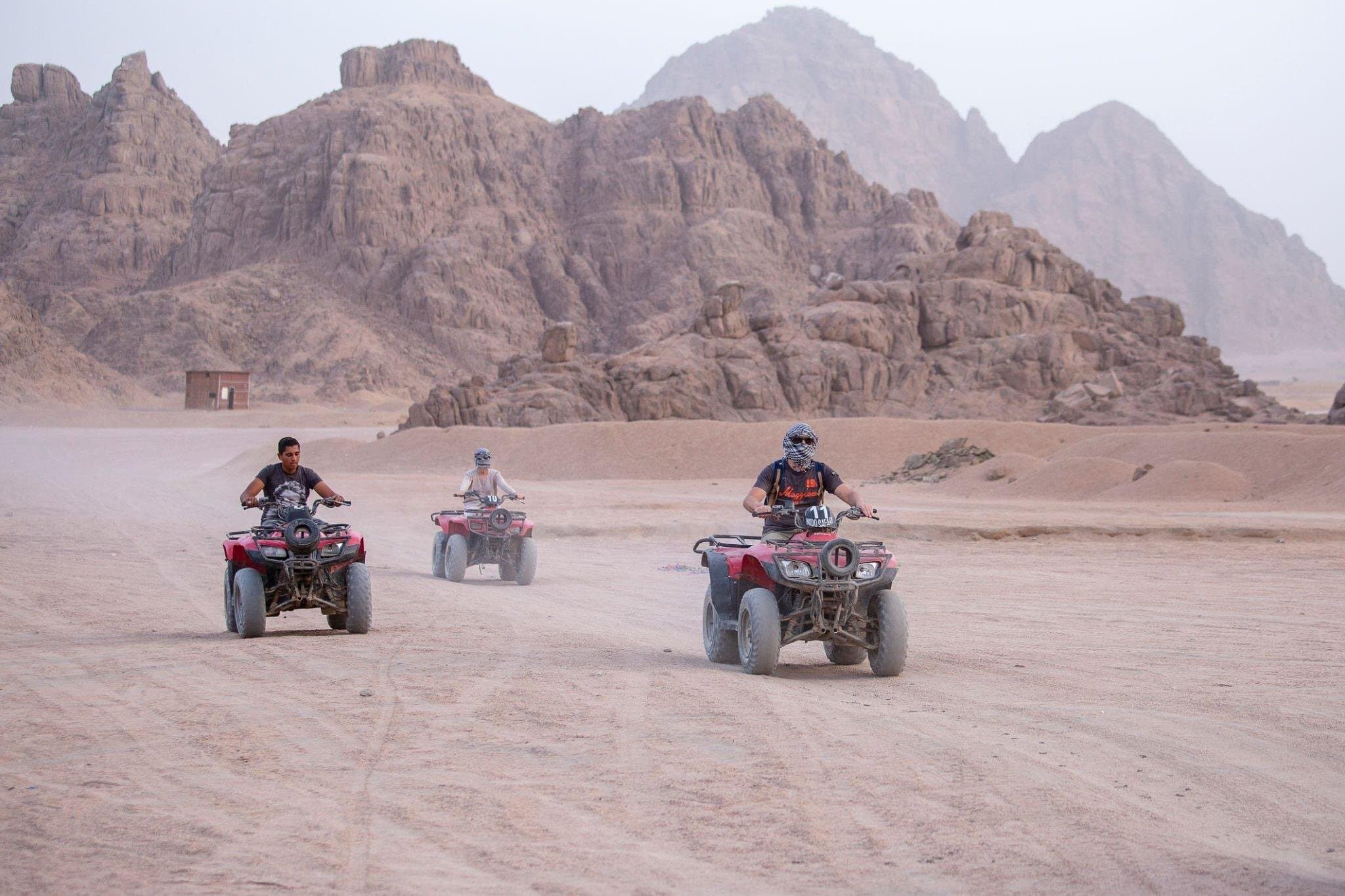 Super Moto ATV Quad with Camel Ride & transfer – Marsa Alam