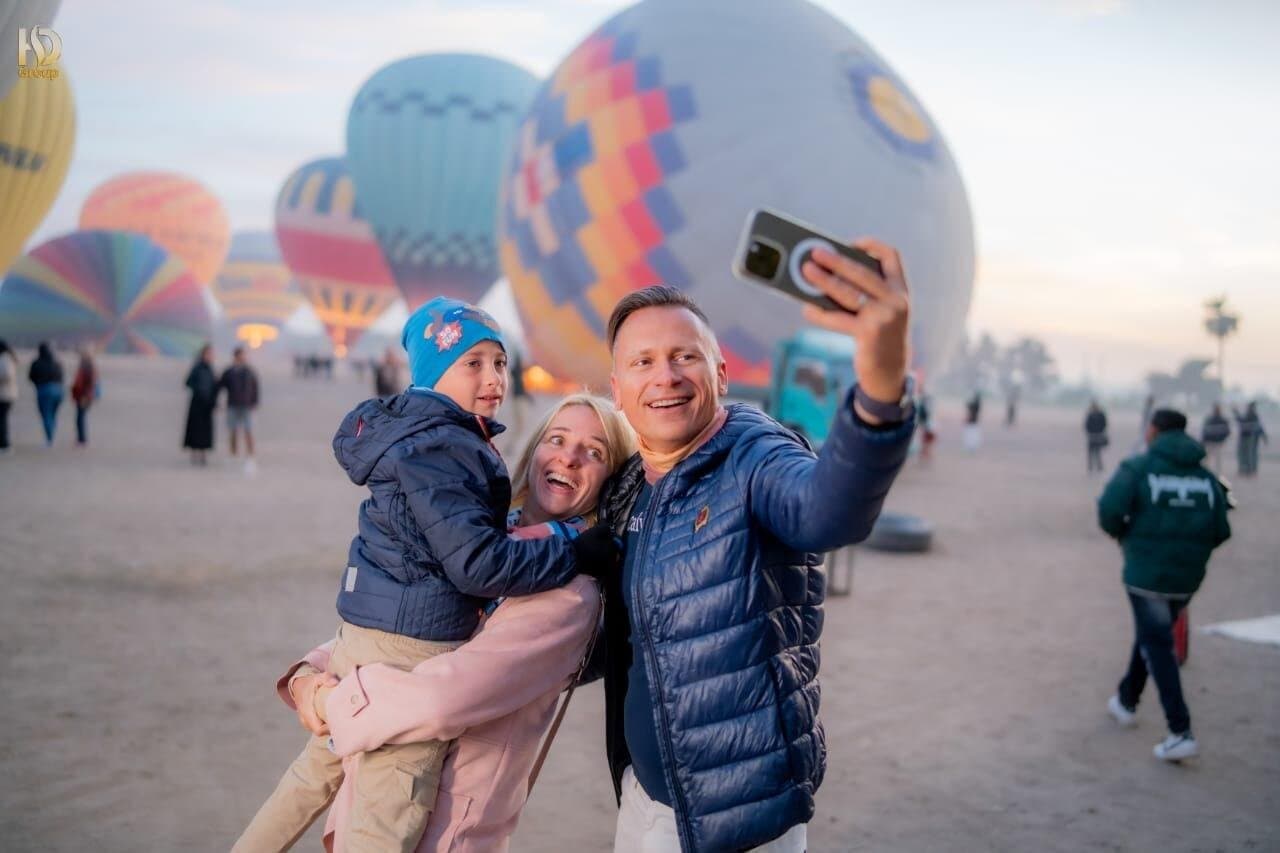 Luxor Sunrise Hot Air Balloon Ride and Transfer to Makadi Bay