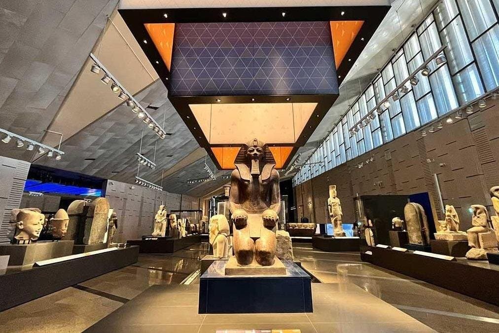 Giza Pyramids and Grand Egyptian Museum Private Tour