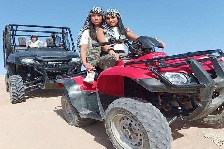 Family Safari Quad Bike, Buggy Ride, Dinner & Show / Hurghada