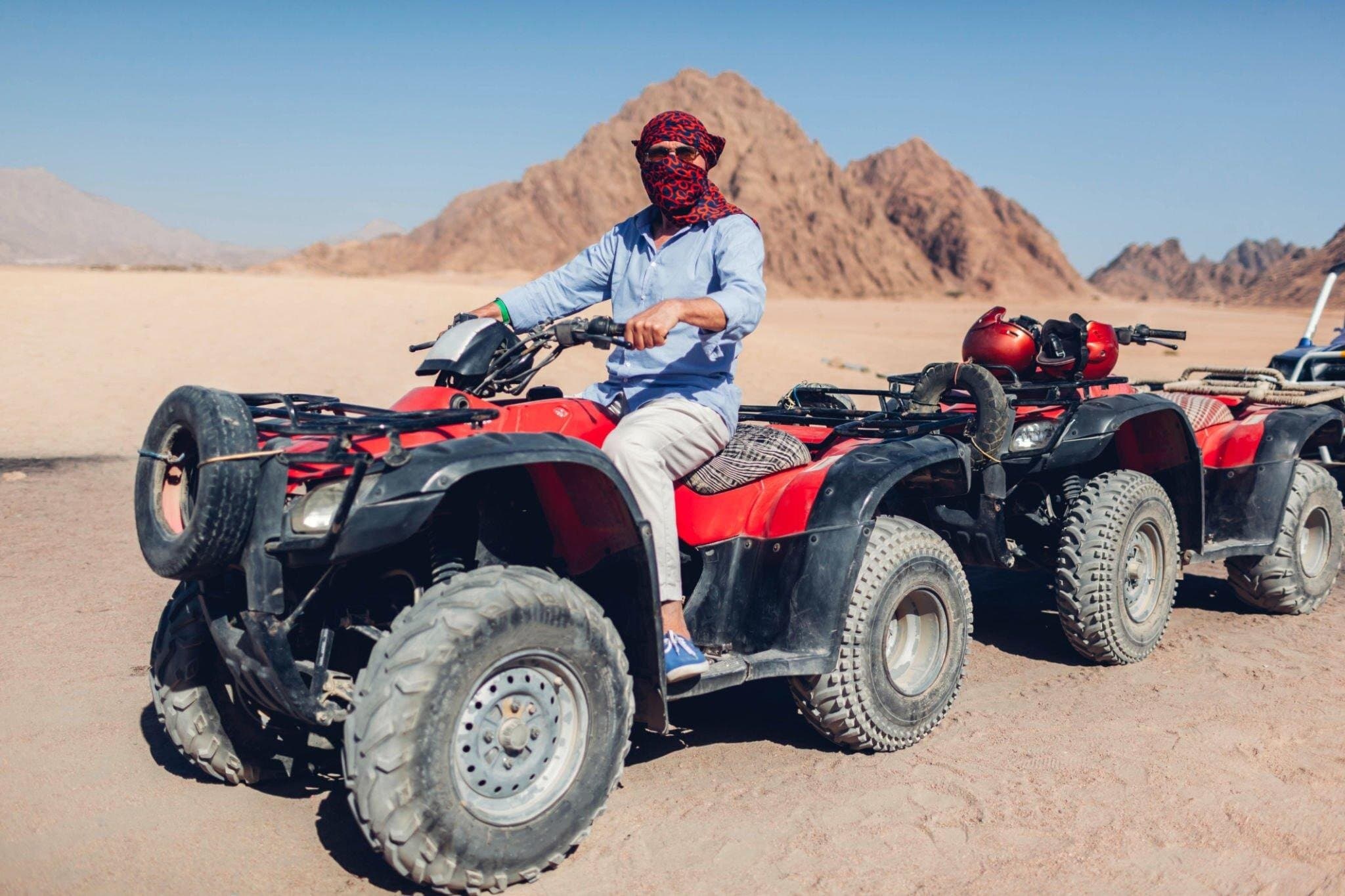 Hurghada - Jeep Super Safari, ATV, Buggy & Camel Ride with Dinner