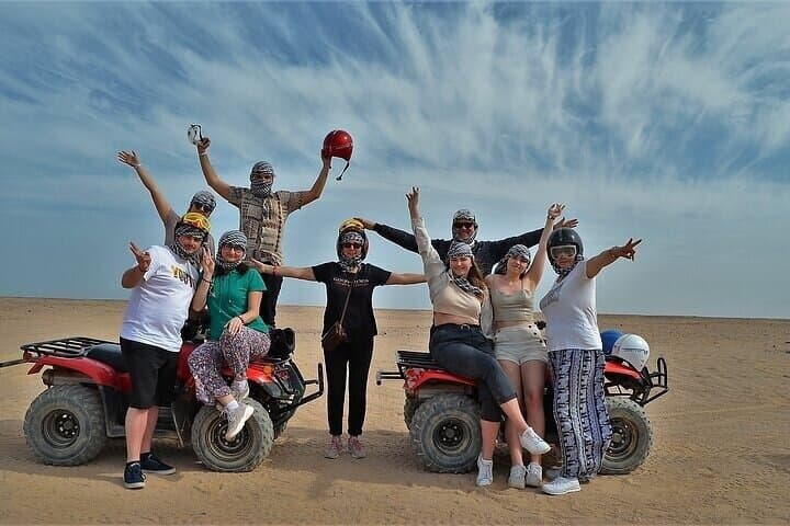 Private 3-Hour Quad Bike Desert Adventure in Hurghada