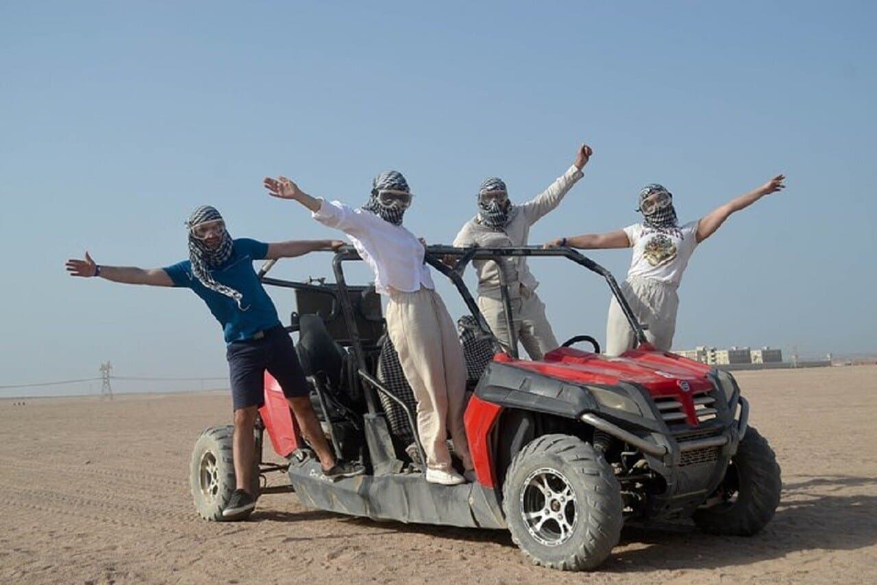 Family Buggy Safari with Camel Ride & Bedouin Village : Hurghada