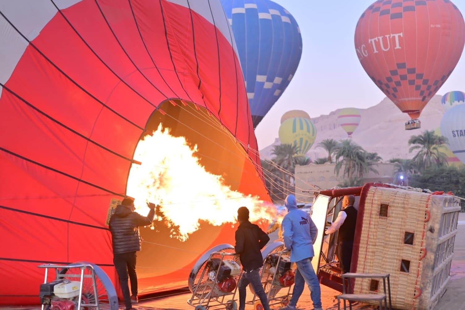 Luxor Sunrise Hot Air Balloon Ride and Dendera Temple Tour