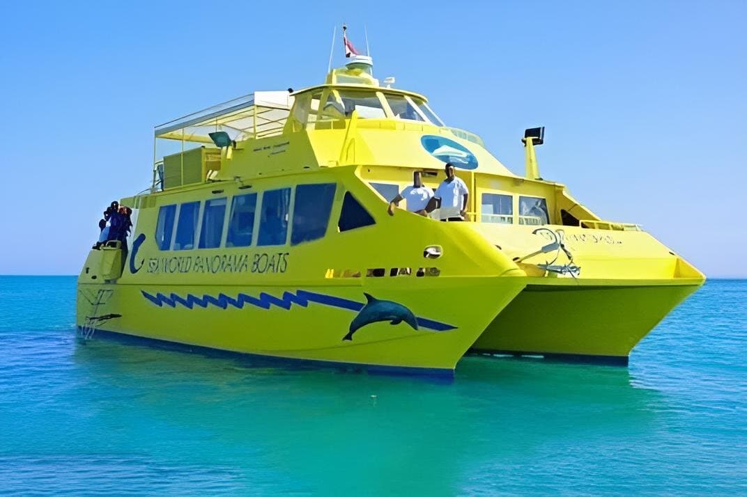 Catamaran Semi Submarine, Orange Bay Island & Transfer - Hurghada