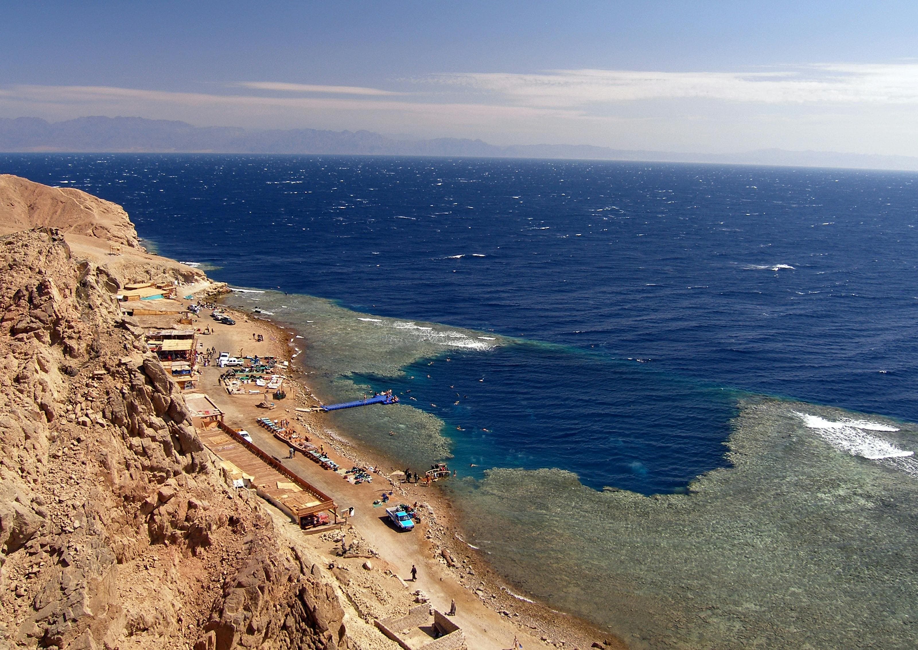 Blue Hole Snorkeling, 4x4 safari and Dahab tour from Sharm El Sheikh