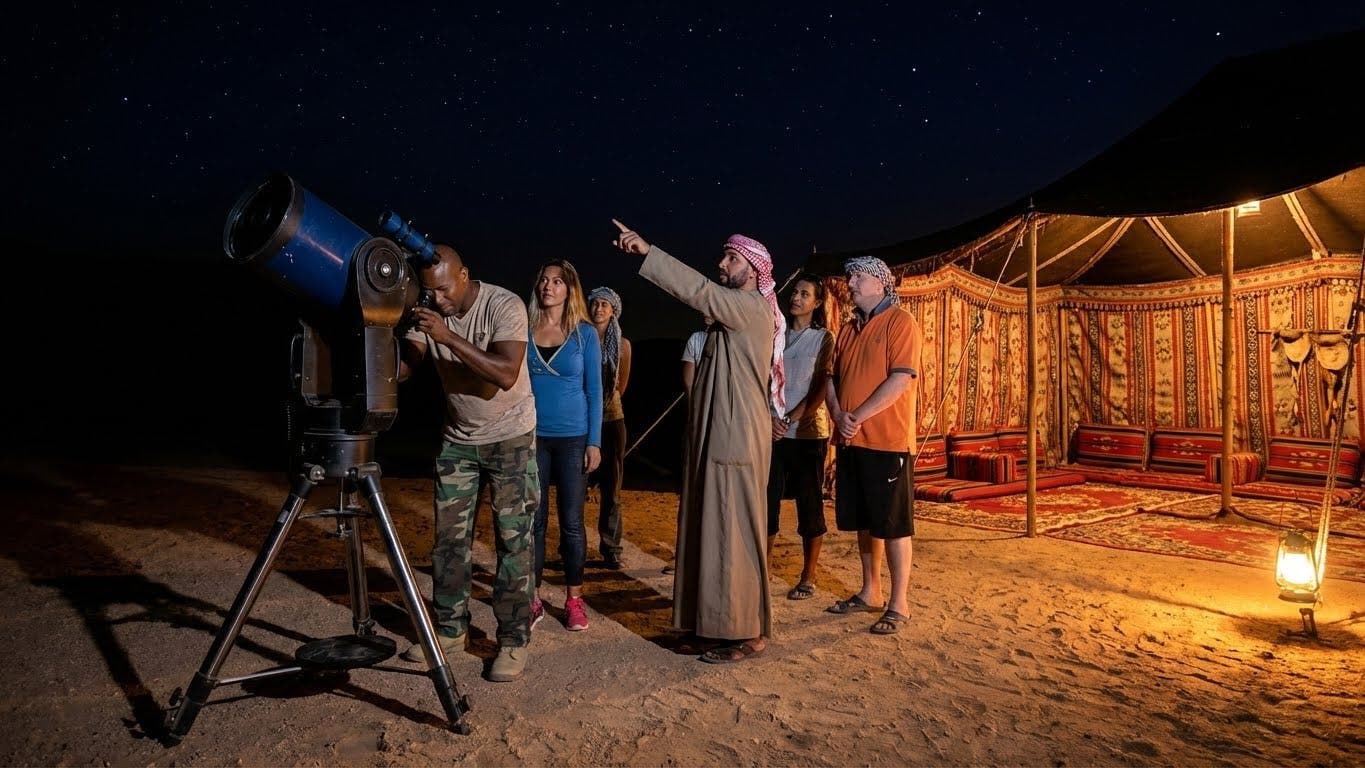 Stargazing with a quad bike, camel ride, dinner and show in Sharm El Sheikh