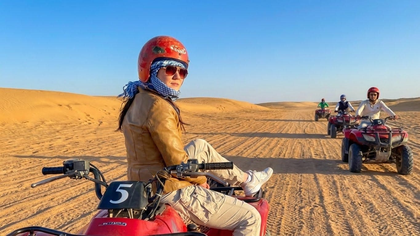 Quad Bike Morning Safari with Bedouin Tea Tasting in Marsa Alam