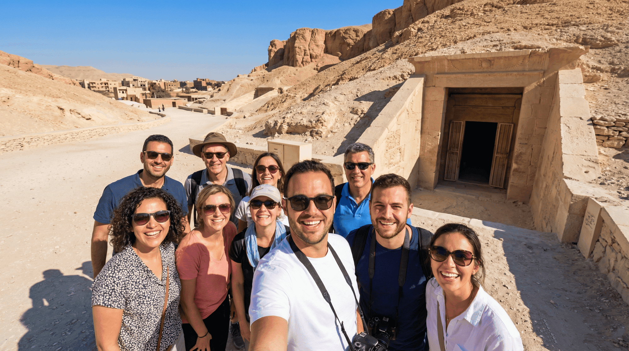 Dendera Temple, Kings Valley, felucca cruise and lunch from Marsa Alam