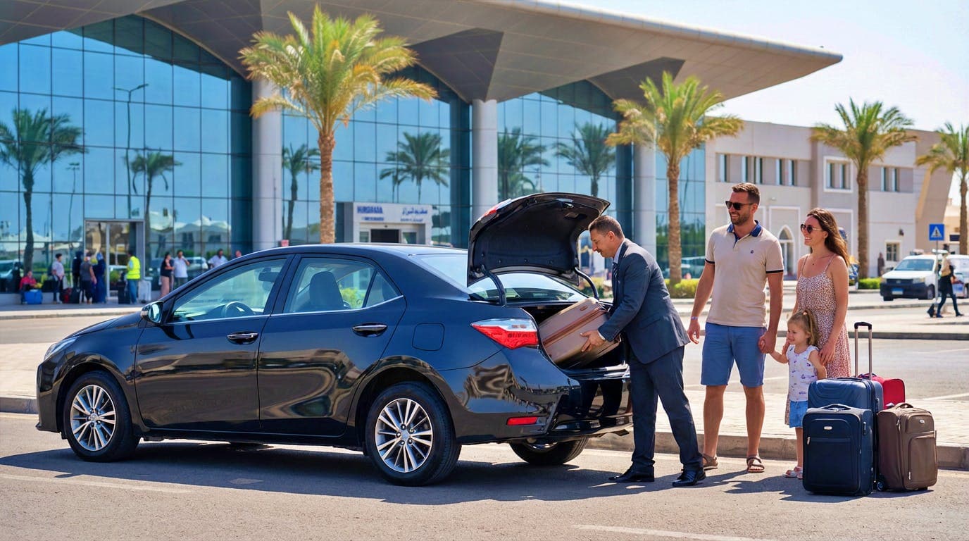 Private transfer from or to Hurghada Airport within Soma Bay and Safaga