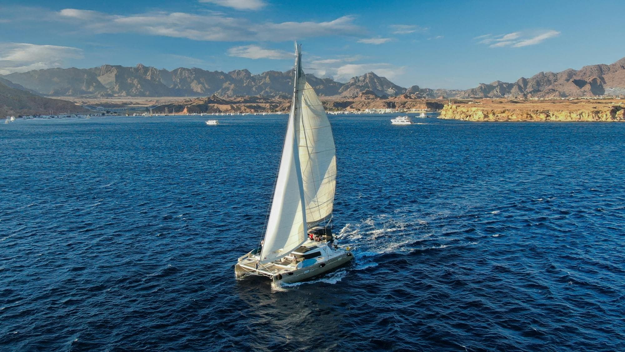 Private luxury yacht sunset cruise from Sharm El Sheikh