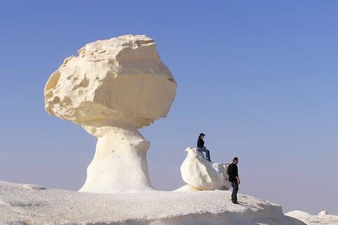 Private Overnight trip camping in White and Black desert from Cairo