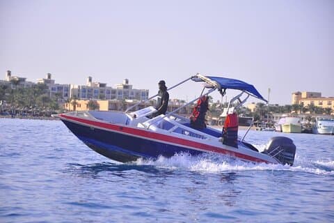 Hurghada - Private Speedboat Hula Hula Island with Water Sports