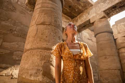 Luxor: Karnak Temple and Luxor Temple Tour with Lunch