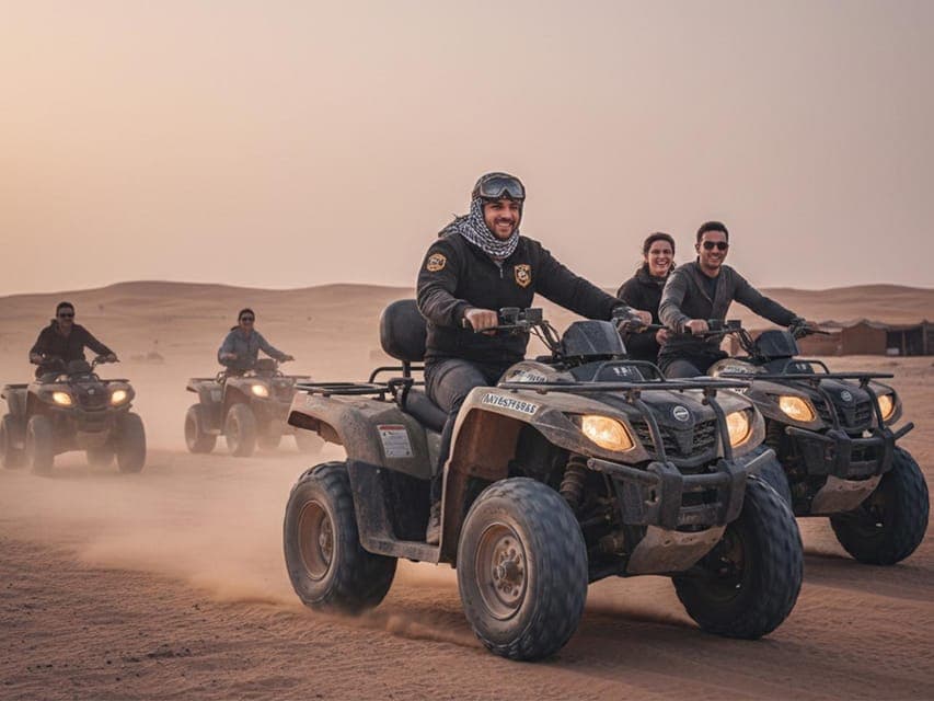 Makadi Bay: 2H Quad Bike, Camel, Stargazing, Dinner & Show
